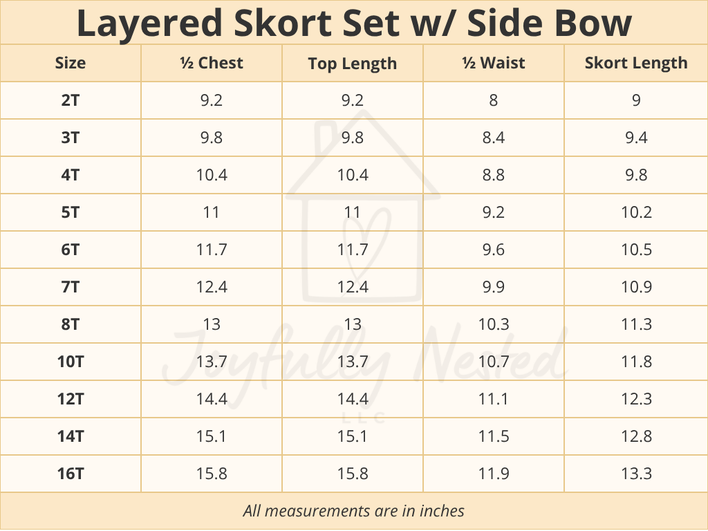 Layered Skort Set with Side Bow - Preorder